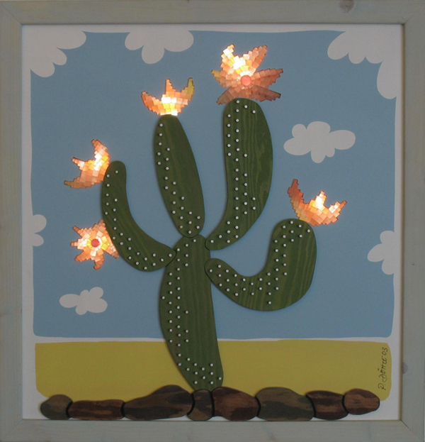 Kaktus in der Wüste