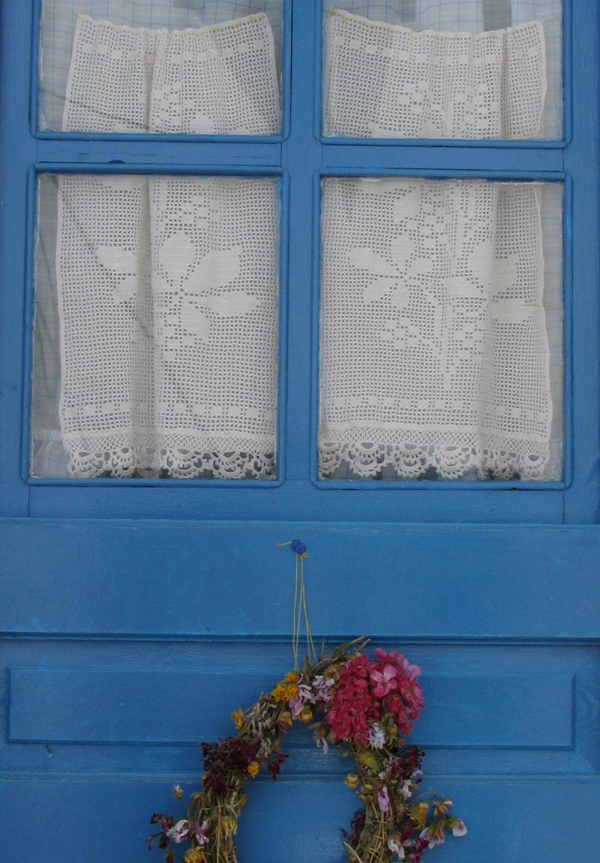 Freundliches Türkreuz